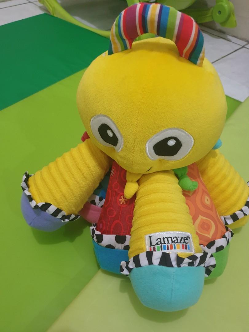Lamaze Toys Octopus Boneka Bayi Sensorik Lamaze Ukuran Besar