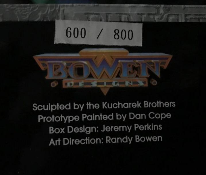 Bowen Cable (modern ver) statue (Category: Figurines & Statues) located in Quezon City. Submitted by jhonquel (Listing ID 1135988550, Image 2). Description: Bowen statue Cable (modern version) statue Mint condition. Box in very good condition. Limited and numbered worlwide #600 of 800. Actual pictures on posting. No trades please. QC area. NCR preference. Meetup around QC area. Thanks for looking..