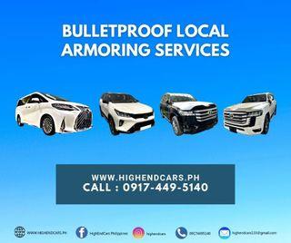 Bulletproof Armoring Services