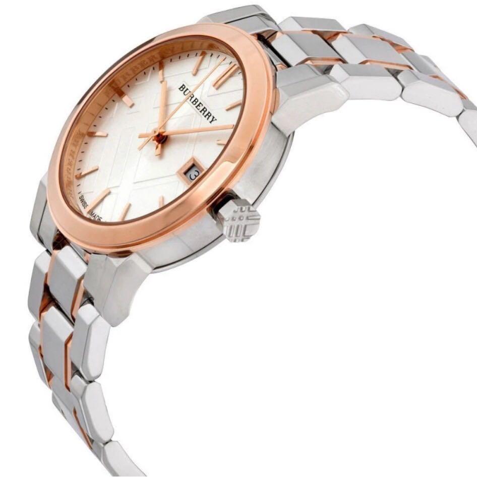 Burberry women's store heritage watch