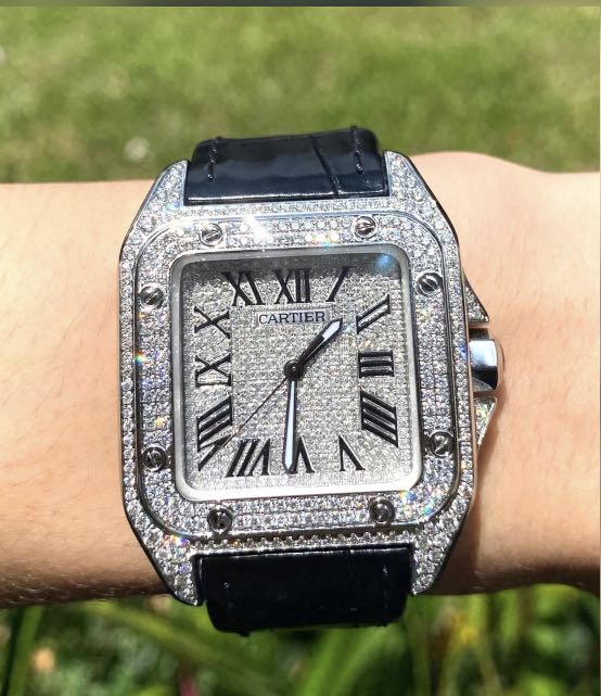 Cartier Santos 100 XL (2), Luxury 