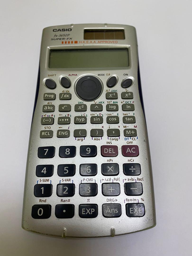Programmable Calculator Scientific Calculator Casio Fx 3650 FX-3650P II  幸運時深水埗門市現貨