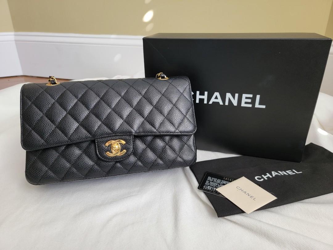 Chanel classic shop 12 caviar