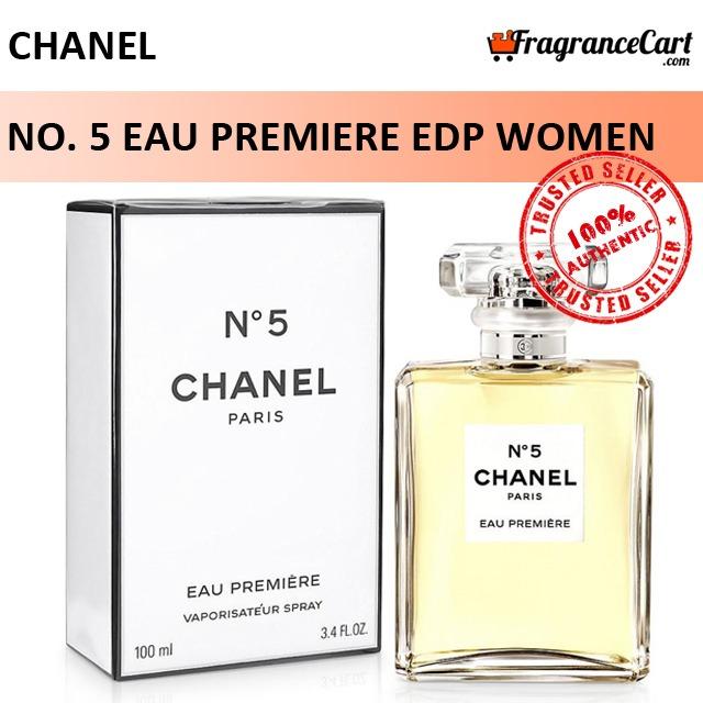 Chanel No. 5 Eau Premiere EDP for Women (100ml/Tester) Eau de Parfum [Brand  New 100% Authentic Perfume/Fragrance], Beauty & Personal Care, Fragrance &  Deodorants on Carousell