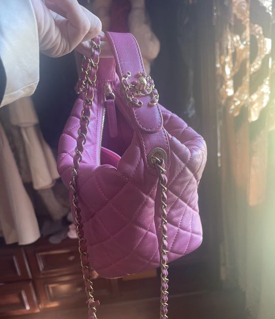 Chanel 22K Pink Hobo, 預購- Carousell