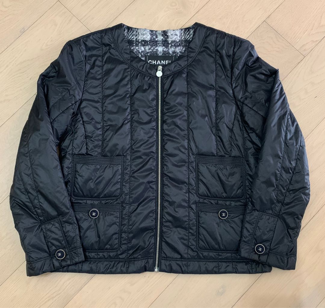 chanel quilted jacket