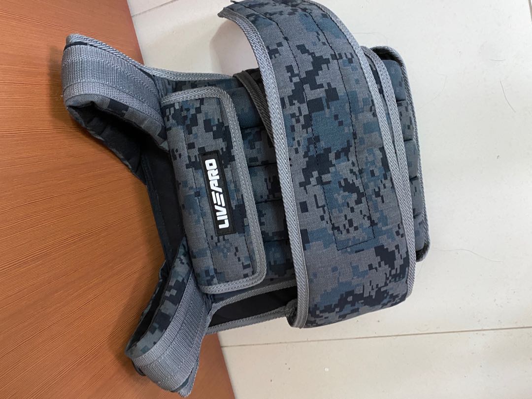 Chest Weight Vest (10 KG), Sports Equipment, Exercise & Fitness