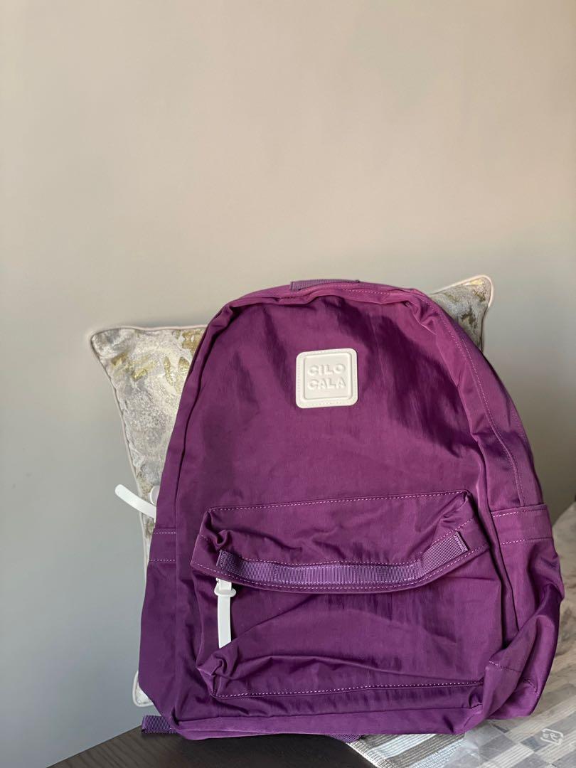 purple rucksacks