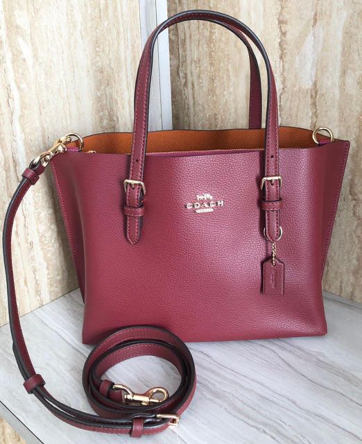 coach bag cherry