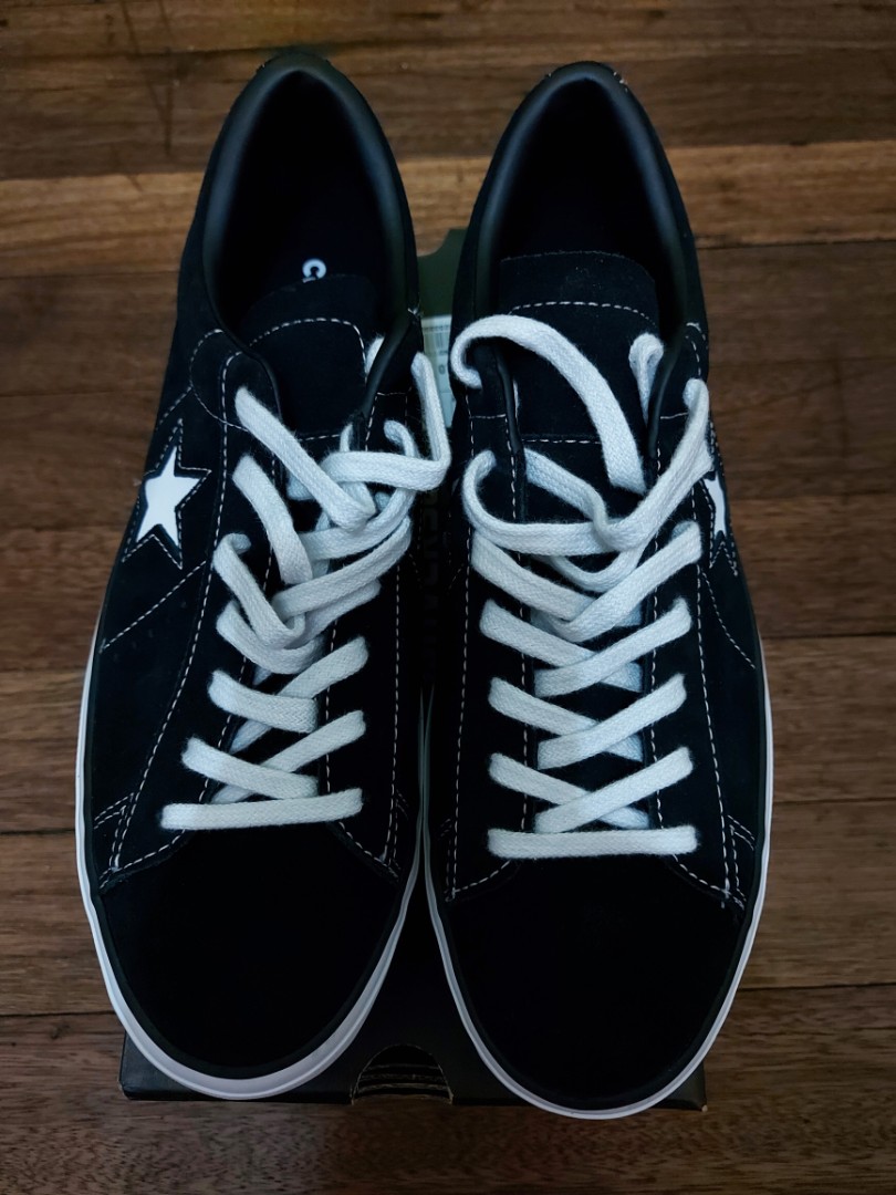 Converse One Star Platform Black New With OG box, Men's Fashion, Footwear,  Sneakers on Carousell