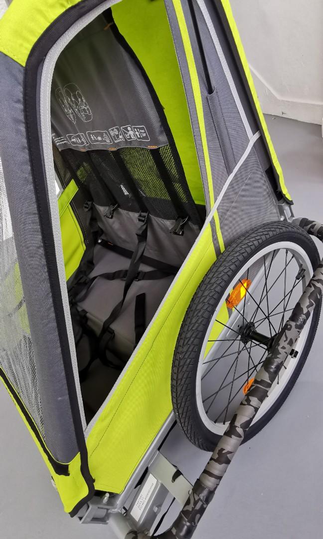 Decathlon B'TWIN Kids Trailer for bicycle, Sports Equipment, Bicycles