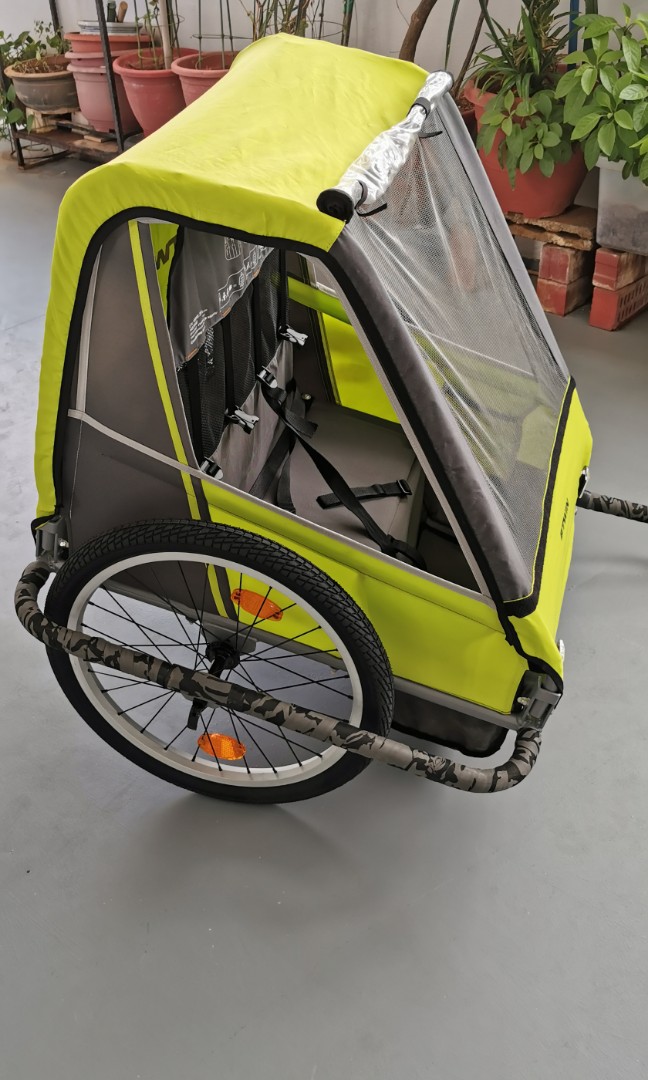 Decathlon B TWIN Kids Trailer for bicycle Sports Equipment