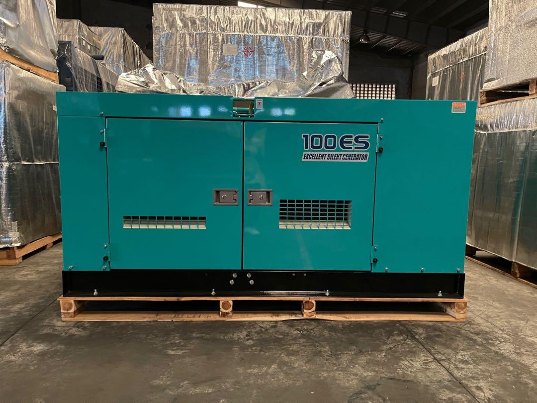 Denyo 100 kVA Generator (Category: Industrial Equipment) located in Manila. Submitted by santiago0721 (Listing ID 1135839657, Image 2). Description: Brand New Unit Warranty: One Year, with parts and service support Free delivery within Metro Manila 3PHASE, EXCELLENT SILENT TYPE Brand : Denyo (Japan) - Brand New Unit GENERATOR SET, SOUNDPROOF & WEATHERPROOF, Model: DCA 100 ESI Powered by ISUZU DD-6BG1T diesel engine Inlined, Direct Injected, water