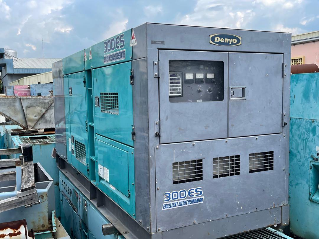Denyo 300 kVA Slightly used (Category: Industrial Equipment) located in Manila. Submitted by santiago0721 (Listing ID 1135841039, Image 3). Description: 300 kVA Denyo Japan Generator Model : DCA-300 SPK Engine : Komatsu SA6D140-A 6 months warranty or 500 Hours whichever comes first With parts and service support Free delivery within Metro Manila area.