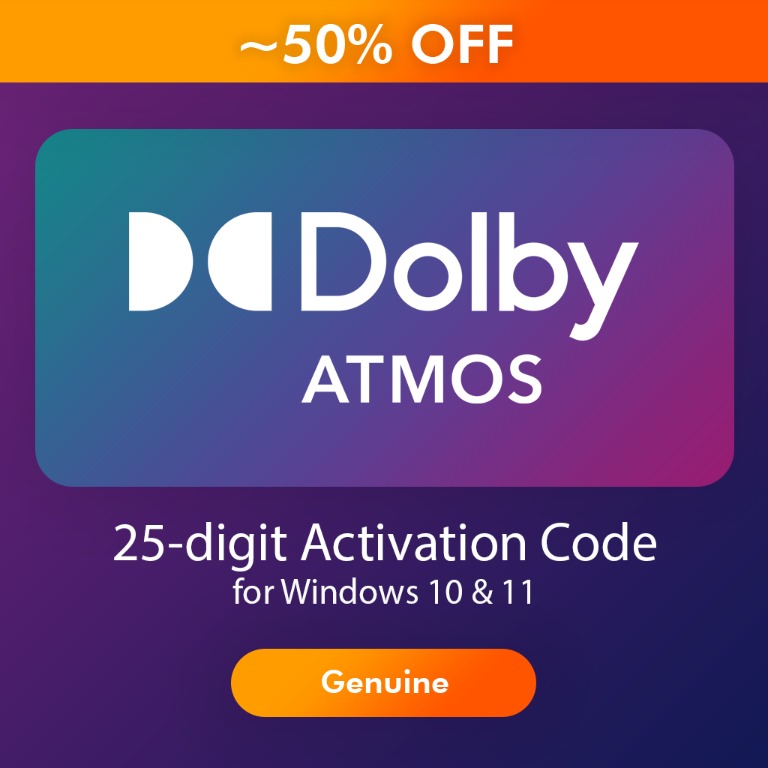 Dolby atmos code windows 10 new arrivals