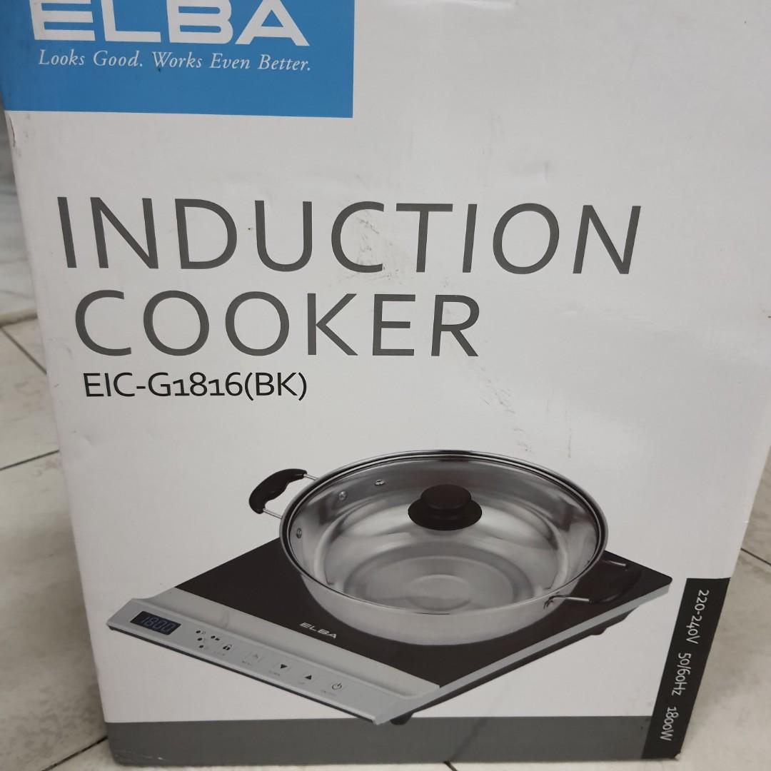 Elba Induction Cooker, TV & Home Appliances, Kitchen Appliances