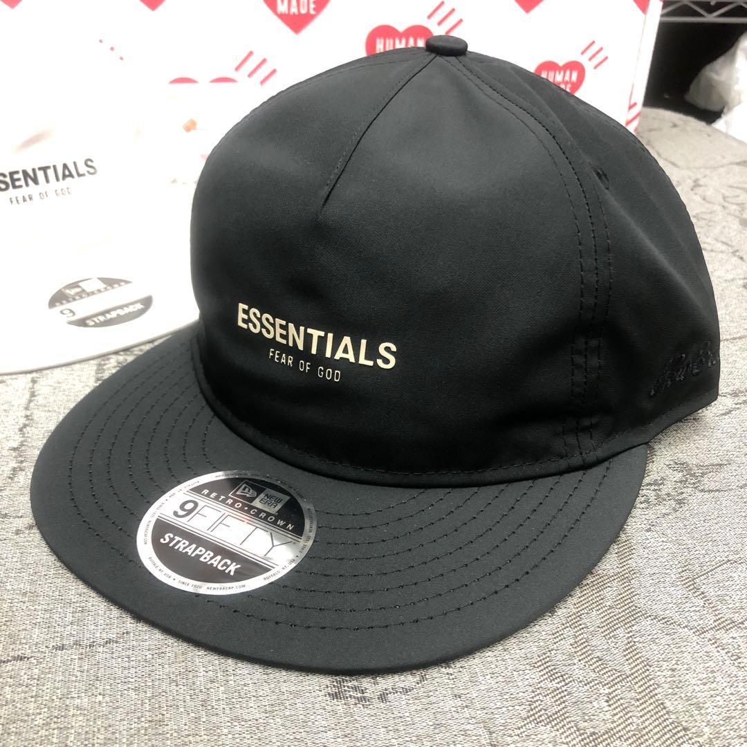 is meer dan slogan code Essentials x New Era 9fifty Strapback cap 帽, 男裝, 手錶及配件, 棒球帽、帽- Carousell