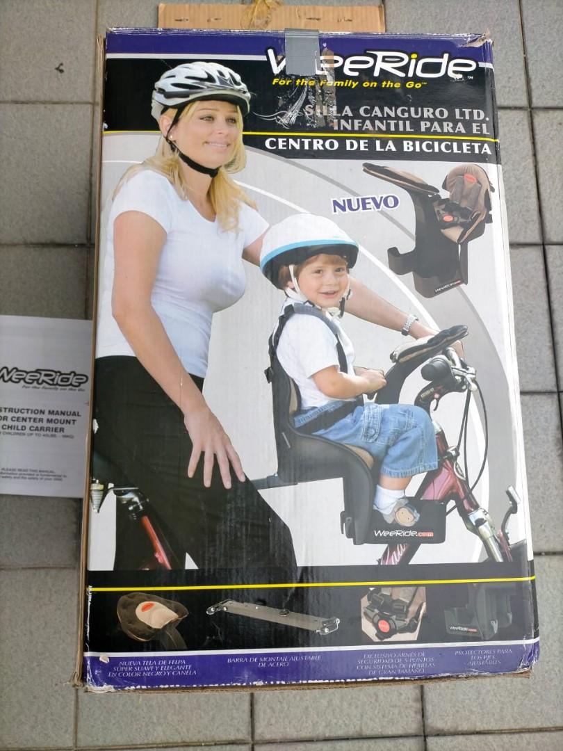 Excellent Weeride Deluxe Kangaroo Center Mounted Child Bicycle Carrier/Bike Seat, Babies & Kids