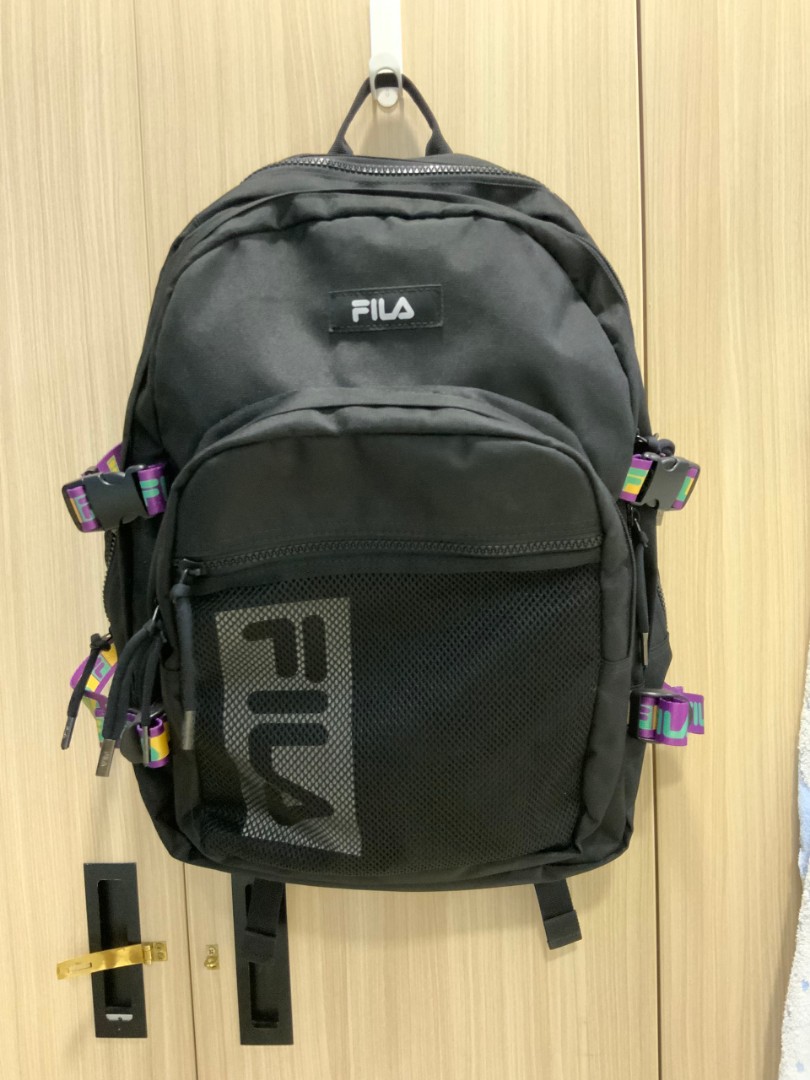 black fila backpack