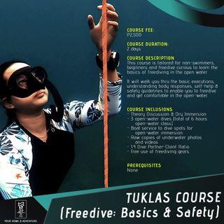 Freediving Class (Tuklas Course: Freediving Basic & Safety)