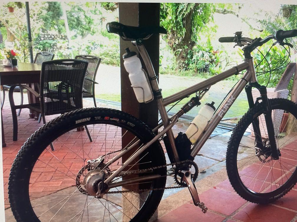 Funk titanium mtb full sus carbon xtr frame fork, Sports Equipment ...