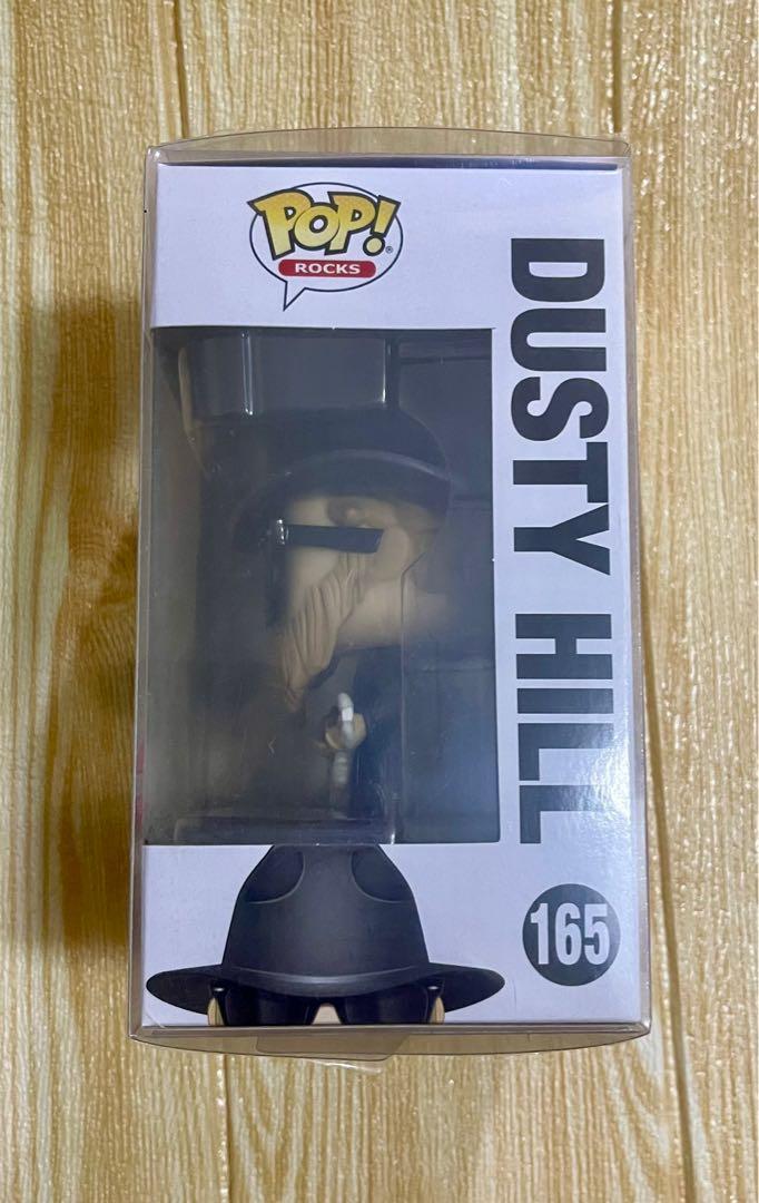 Funko POP Dusty Hill Flocked (Category: Designer & Blind Box Toys) located in Manila. Submitted by elpadrin0 (Listing ID 1135979277, Image 2). Description: Never been out of the box Free Protector.