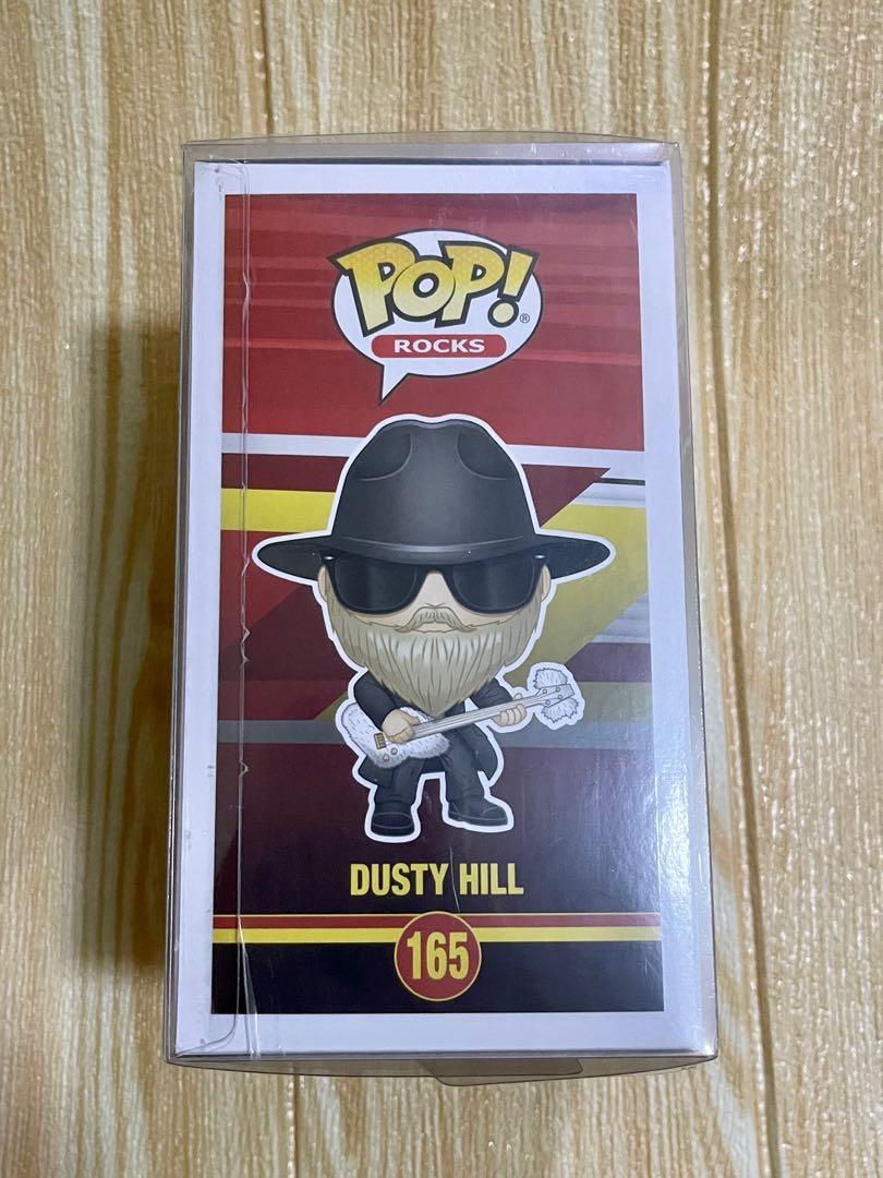 Funko POP Dusty Hill Flocked (Category: Designer & Blind Box Toys) located in Manila. Submitted by elpadrin0 (Listing ID 1135979277, Image 3). Description: Never been out of the box Free Protector.