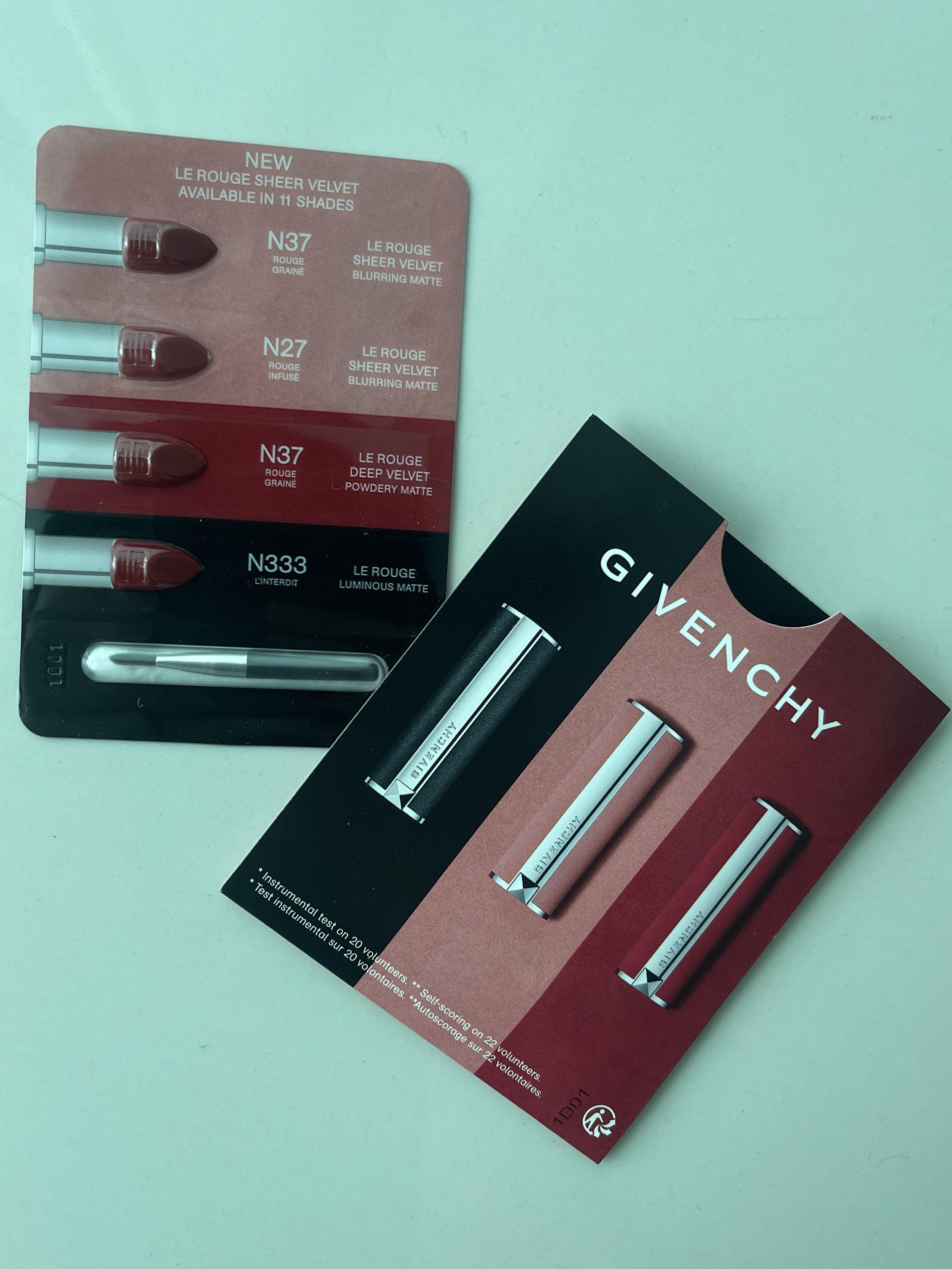 givenchy lipstick sample