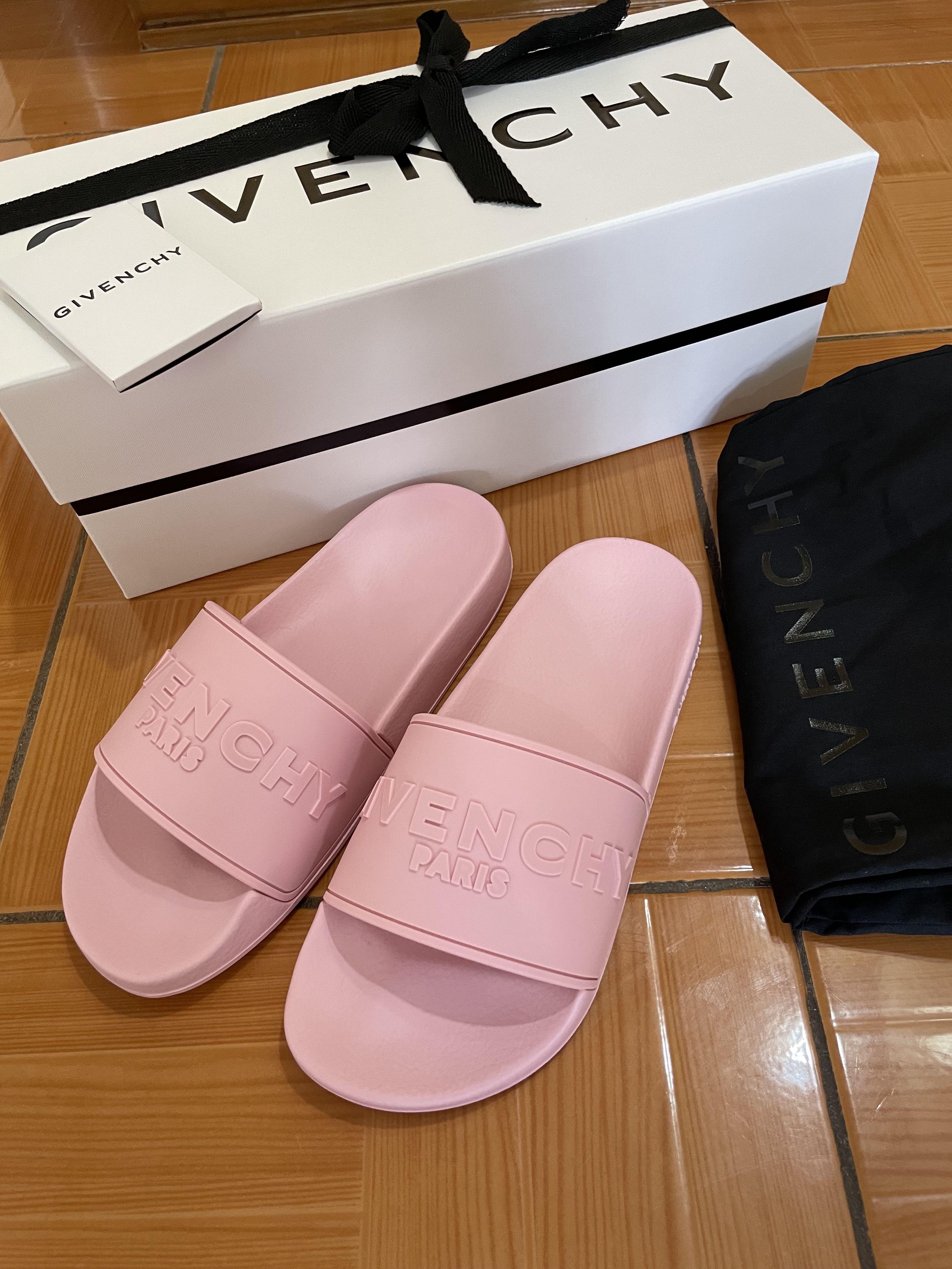 Givenchy slide pink Women s Fashion Footwear Slippers and