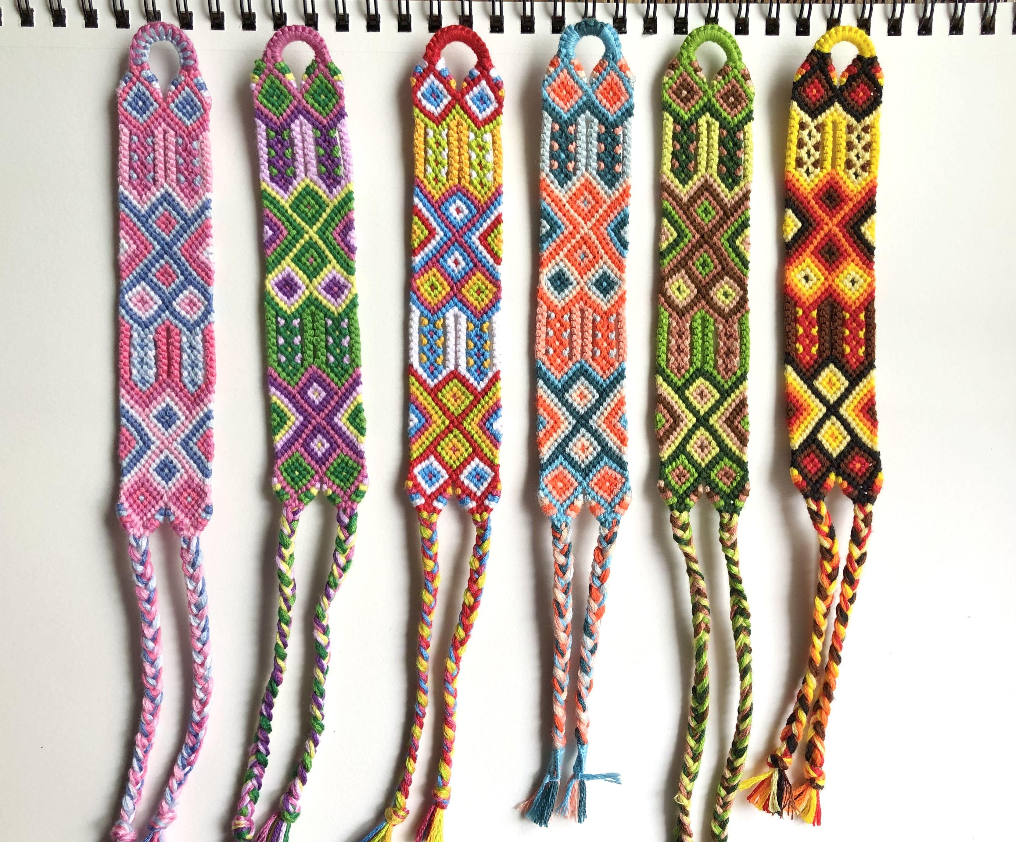Friendship bracelet patterns aztec online