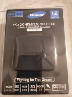 HDMI 2.0 splitter 1x2 4K/UHD HDCP 2.2