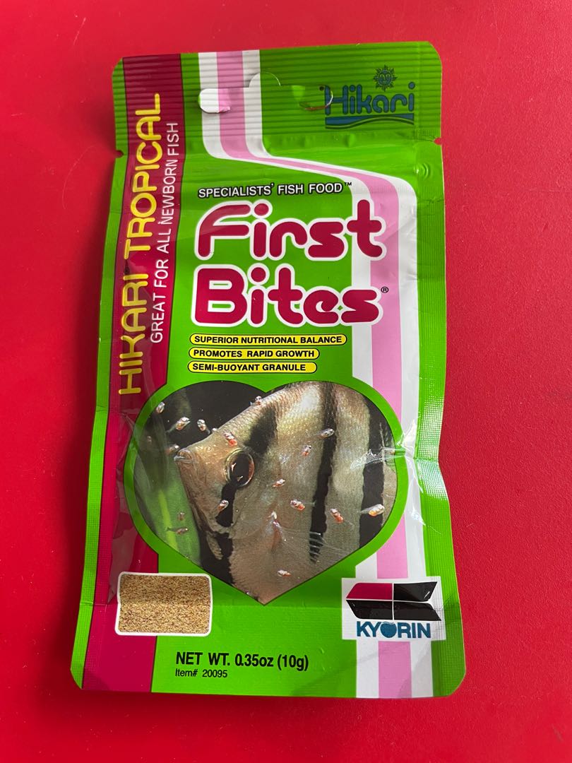 hikari first bites for betta fry