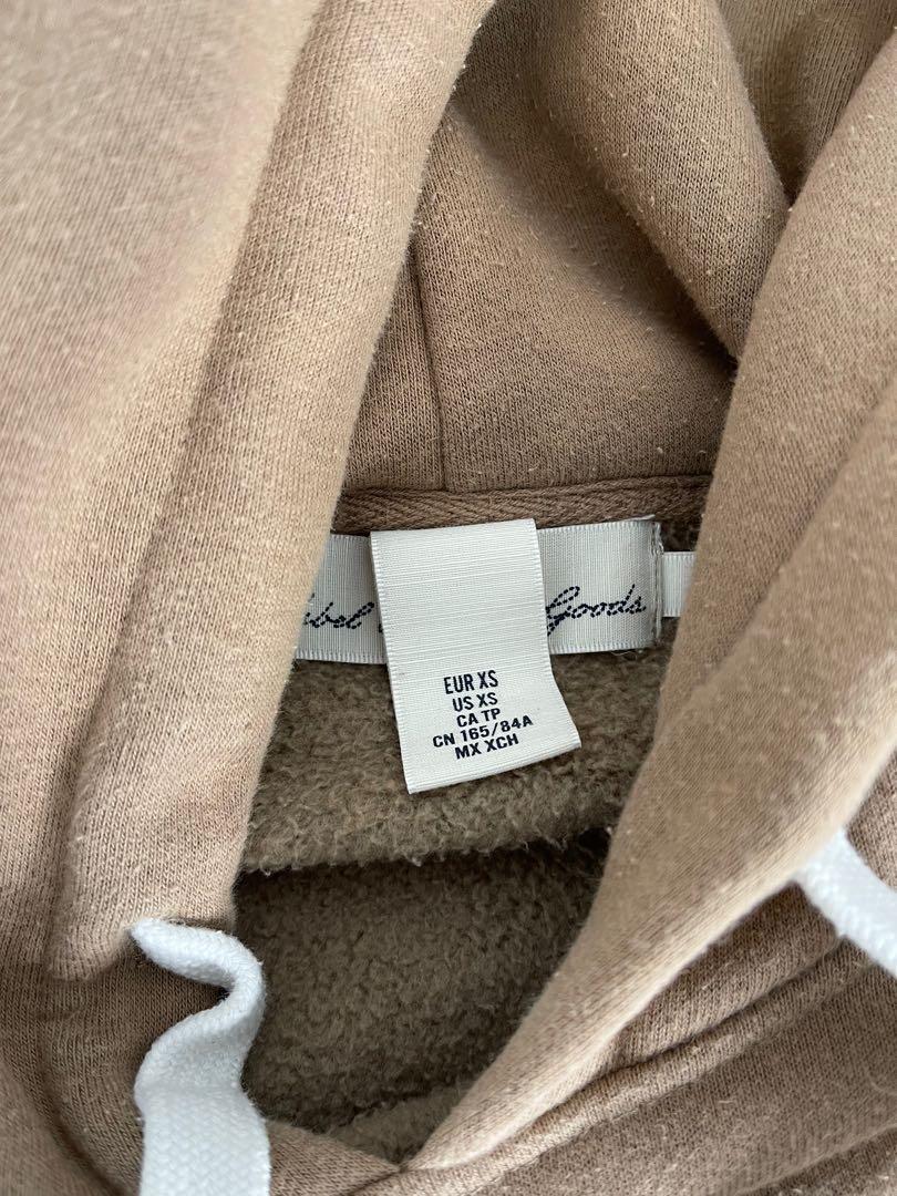 H&M brown hoodie, Men's Fashion, Coats, Jackets and Outerwear on Carousell
