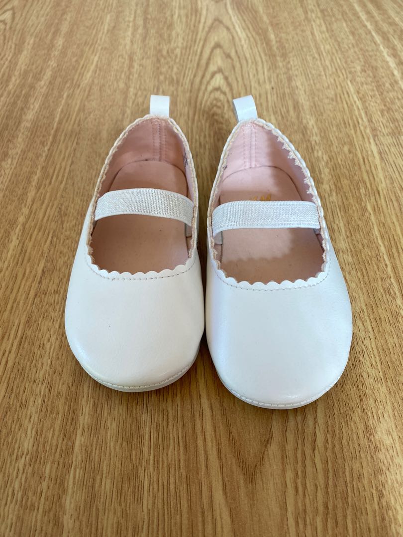 White baby deals doll shoes