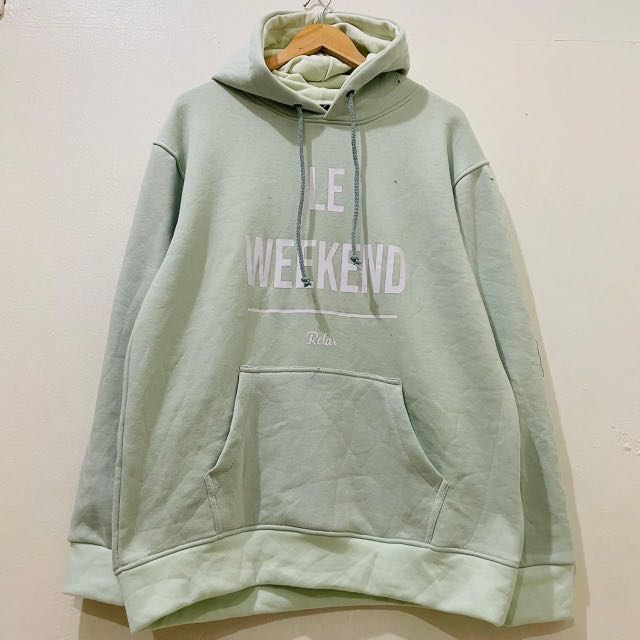 Hoodie H M series Le Weekend Fesyen Pria Pakaian Atasan di Carousell
