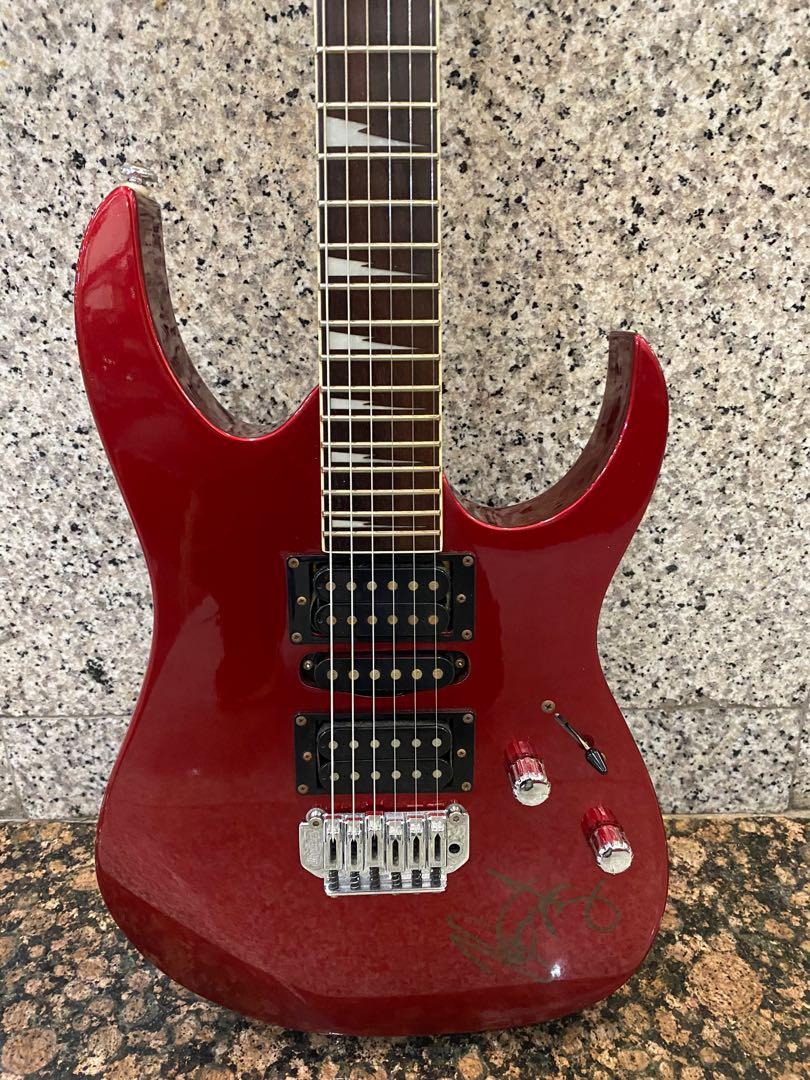 Ibanez GIO GRG170DX Electric Guitar, CA Red, Hobbies & Toys, Music ...