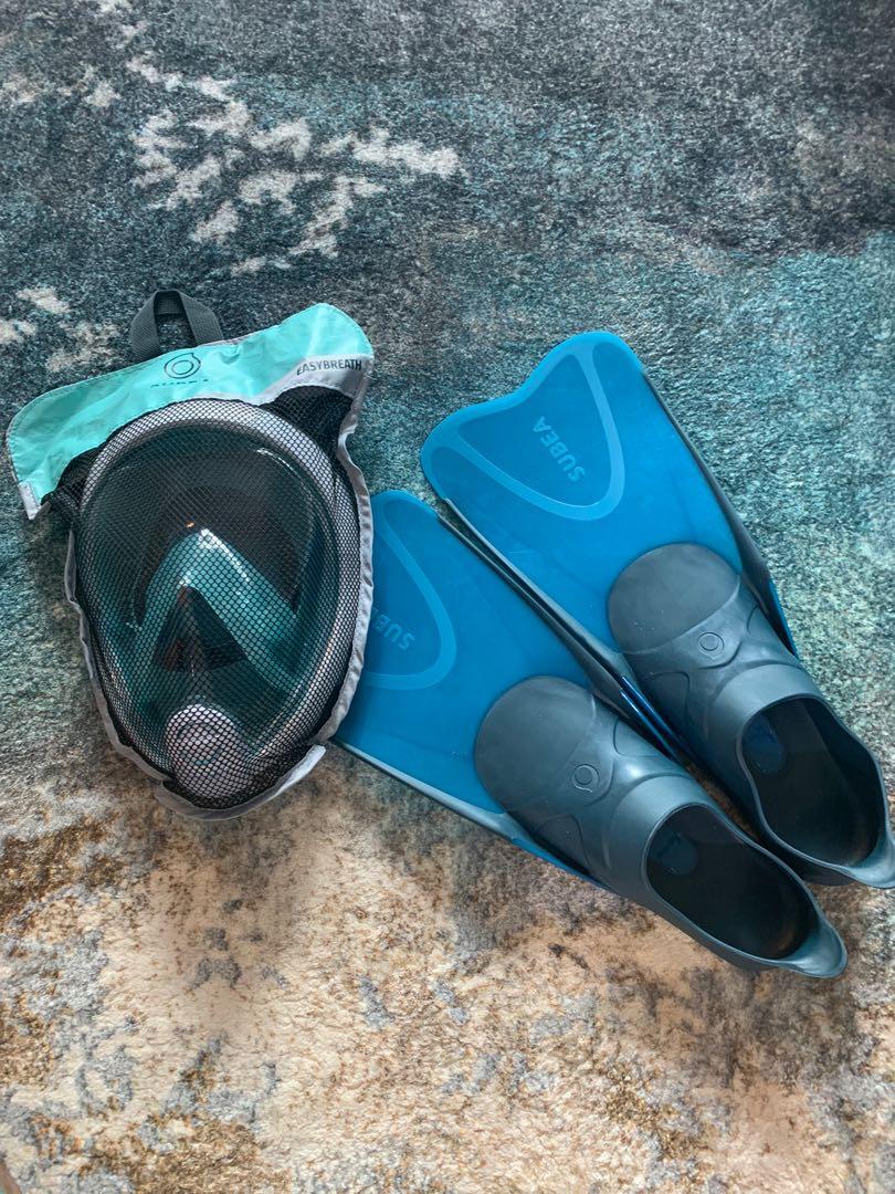 Intex Inflatable Bull Float (Free Decathlon EasyBreath Snorkel Mask