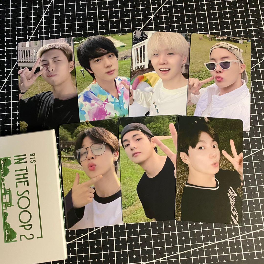 JIN BTS IN THE SOOP SEASON 2 Early Bird Gift Official Photocards