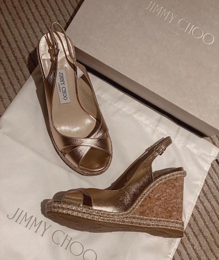 50 OFF Jimmy Choo Amely Wedge Women s Fashion Footwear Wedges