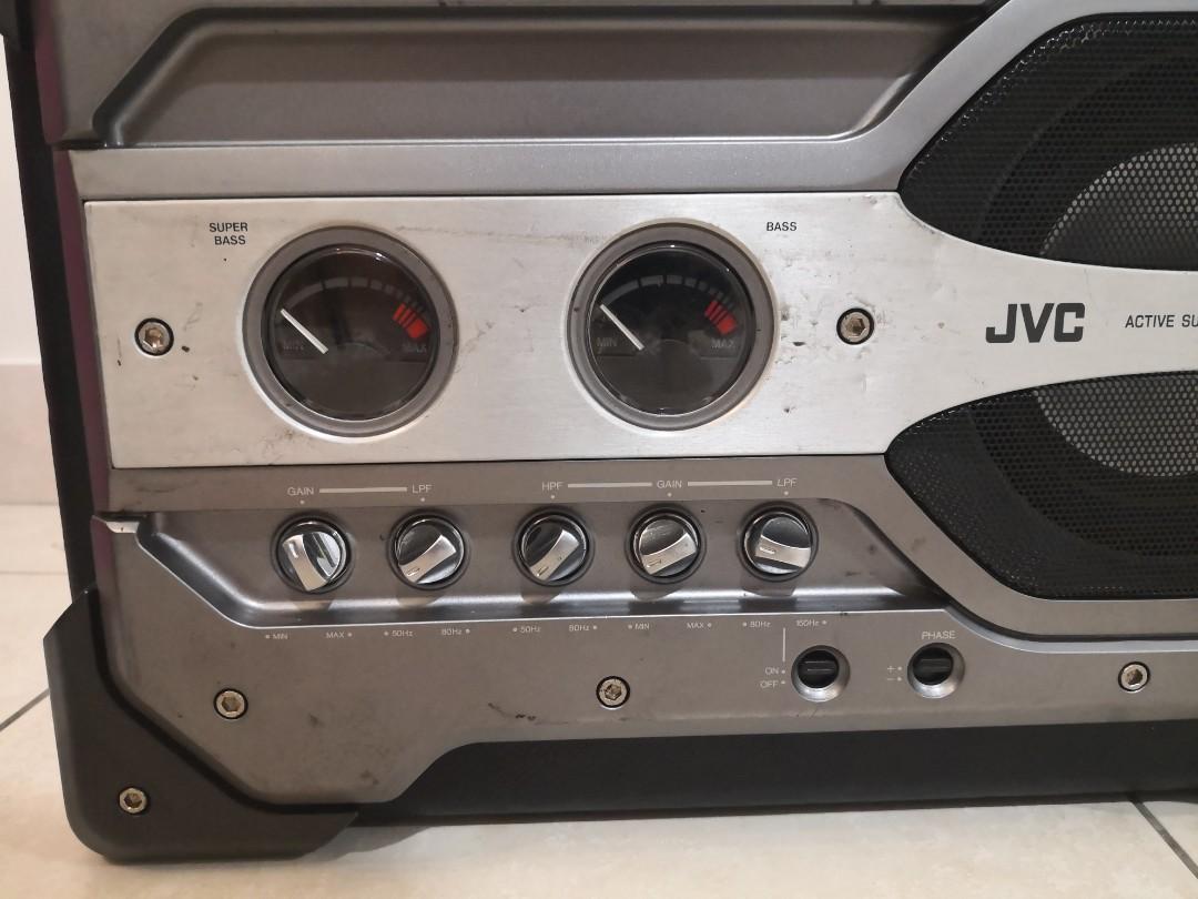 JVC active subwoofer system CSGP1, Auto Accessories on Carousell
