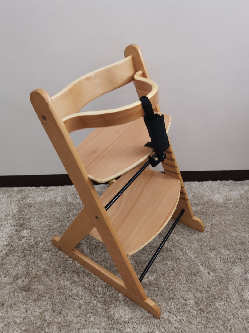 Katoji Wooden High Chair like Tripp Trapp Babies Kids Nursing