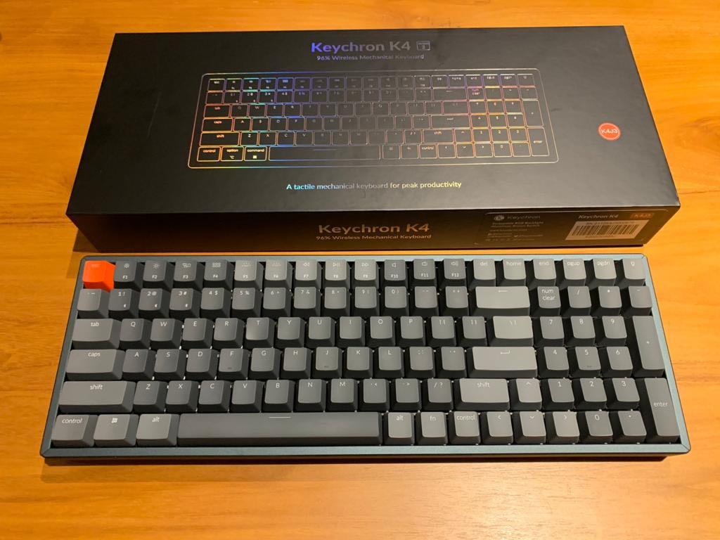 Keychron K4 V2 Mechanical Keyboard, Computers & Tech, Parts ...
