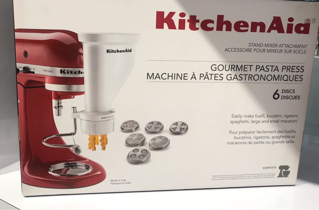 KitchenAid Gourmet Pasta Press (Stand Mixer Attachment), TV & Home