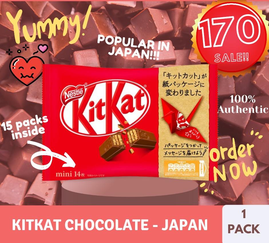 KITKAT Chocolate Made in Japan, Food & Drinks, Packaged & Instant Food