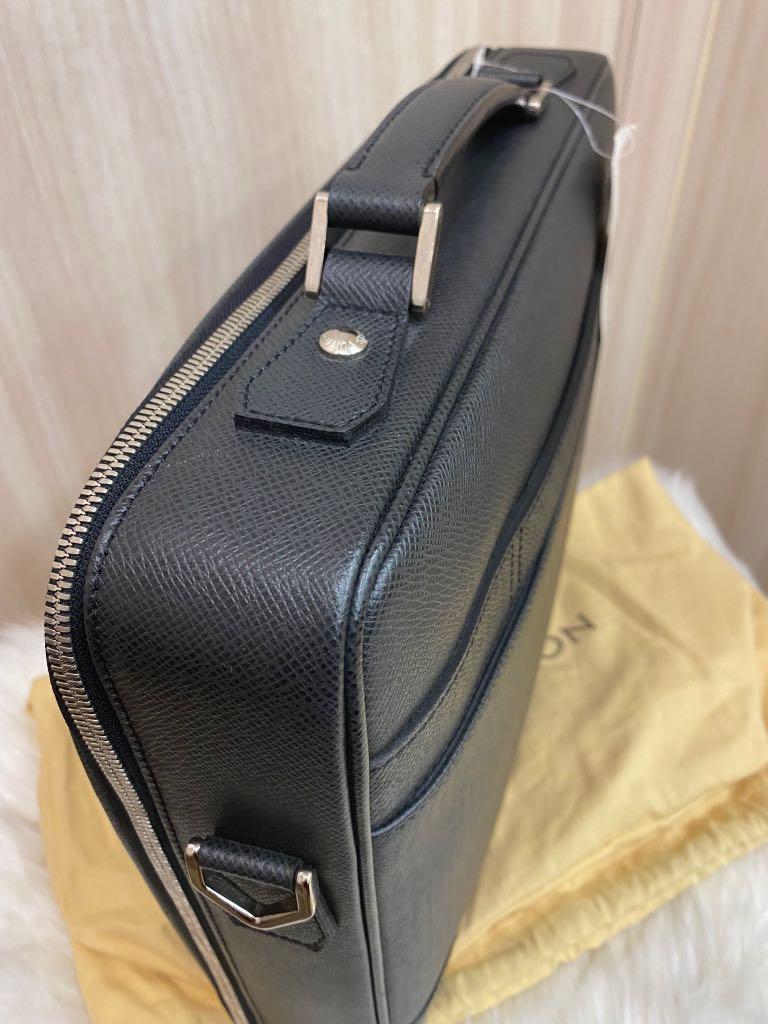 LOUIS VUITTON Taiga Odessa Briefcase Ardoise 24870