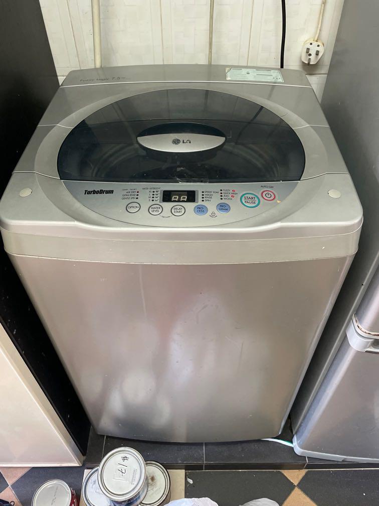 Lg fuzzy logic 7.5 top kg washing machine