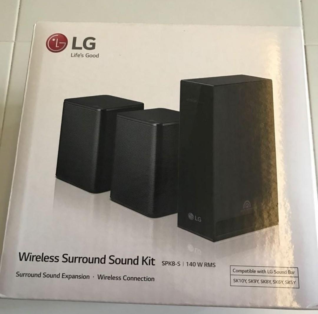 Lg surround sound kit, Audio, Soundbars, Speakers & Amplifiers on Carousell