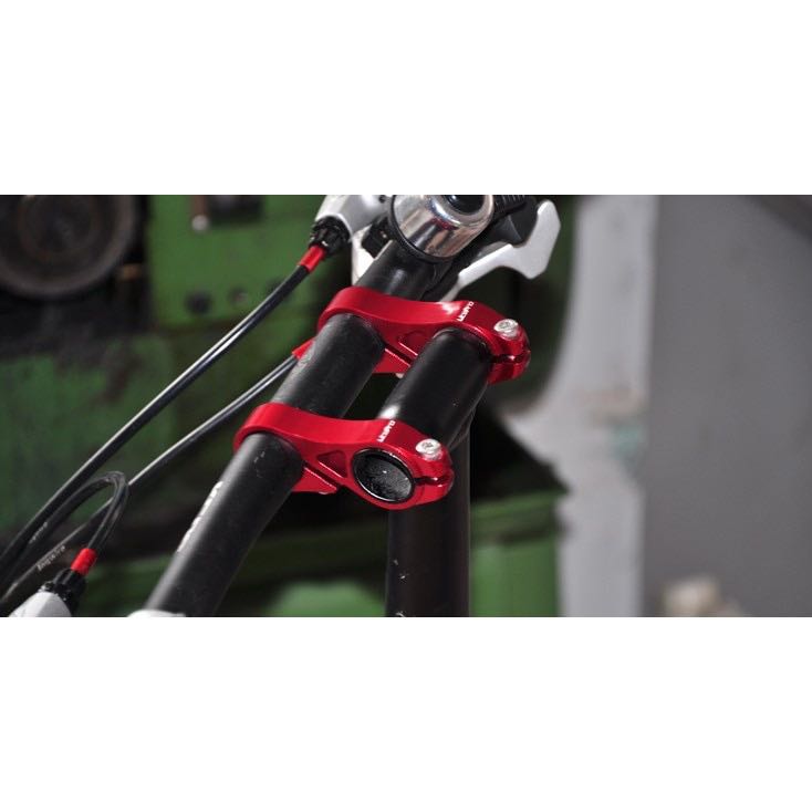 Litepro double Stem Riser Bicycle Handlebar Stem 25.4mm Folding