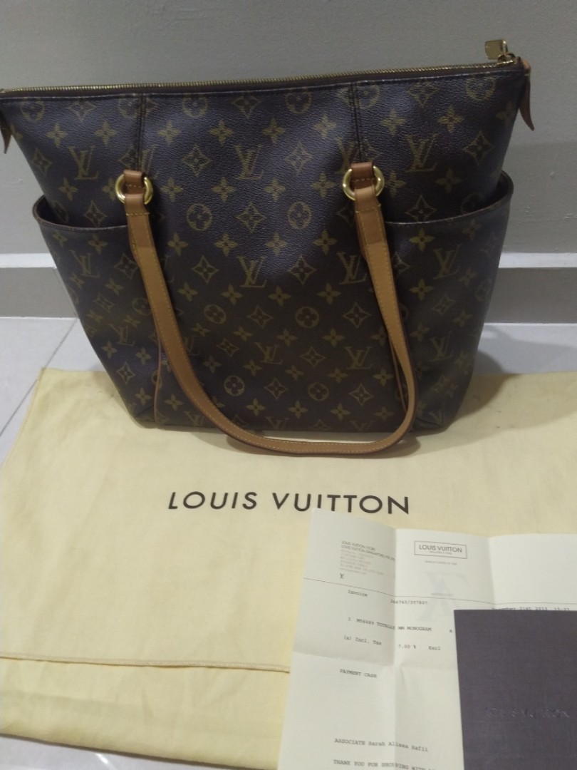 Authentic Vintage Louis Vuitton Monogram Totally MM Tote