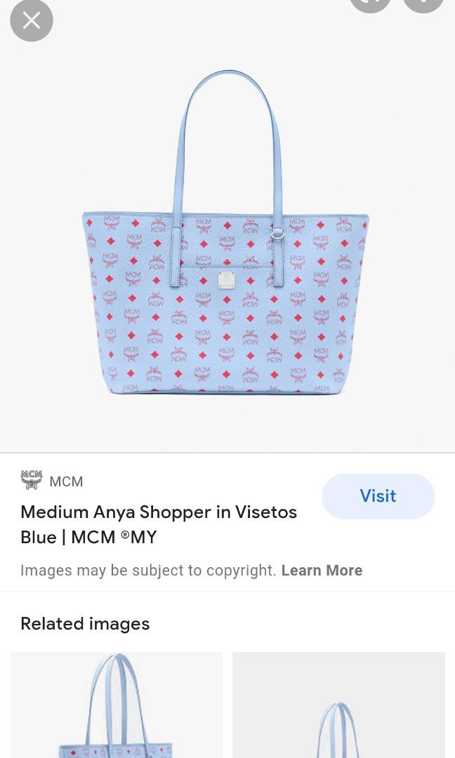 Mcm medium shop anya shopper